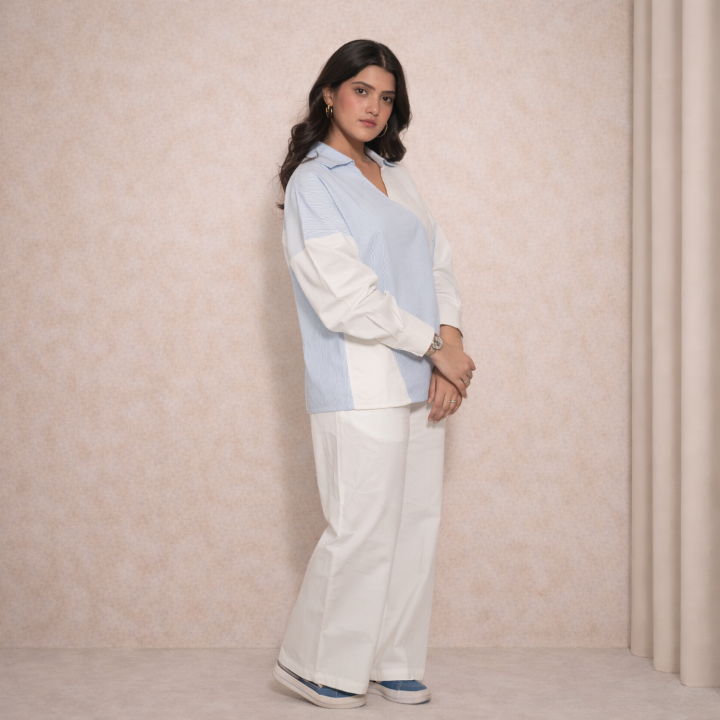Megha Co-ord set-Shirt