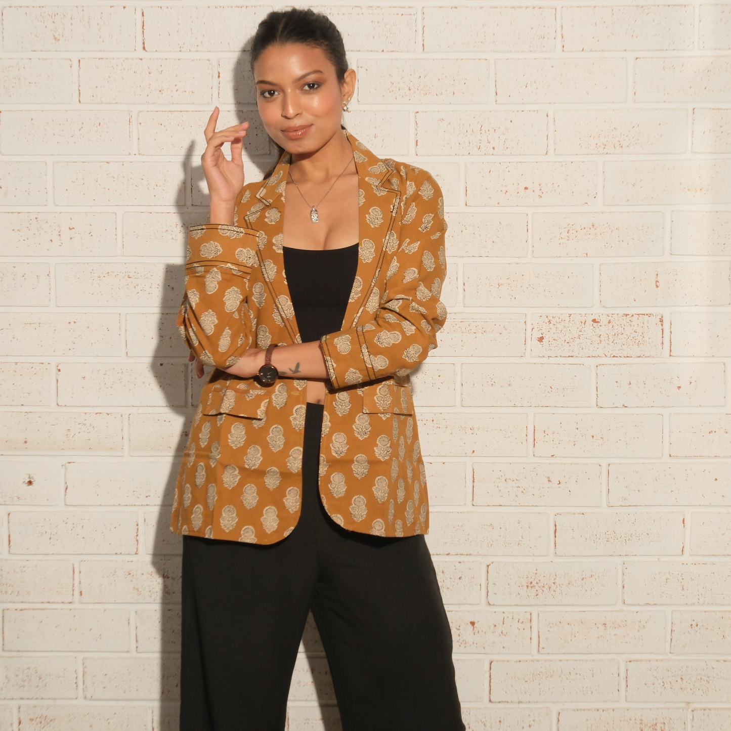 Zyra - Jacket - Mustard Yellow