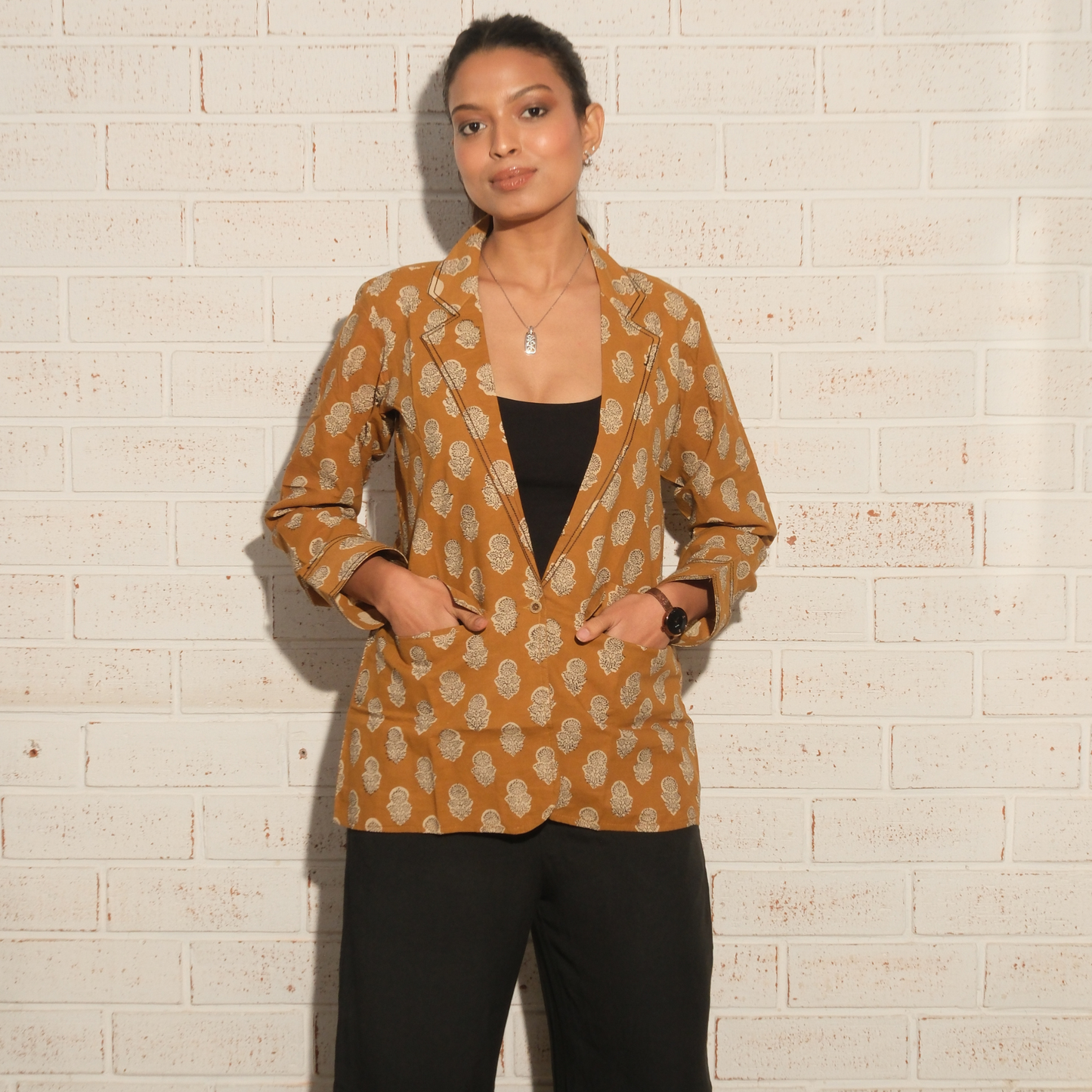 Zyra - Jacket - Mustard Yellow