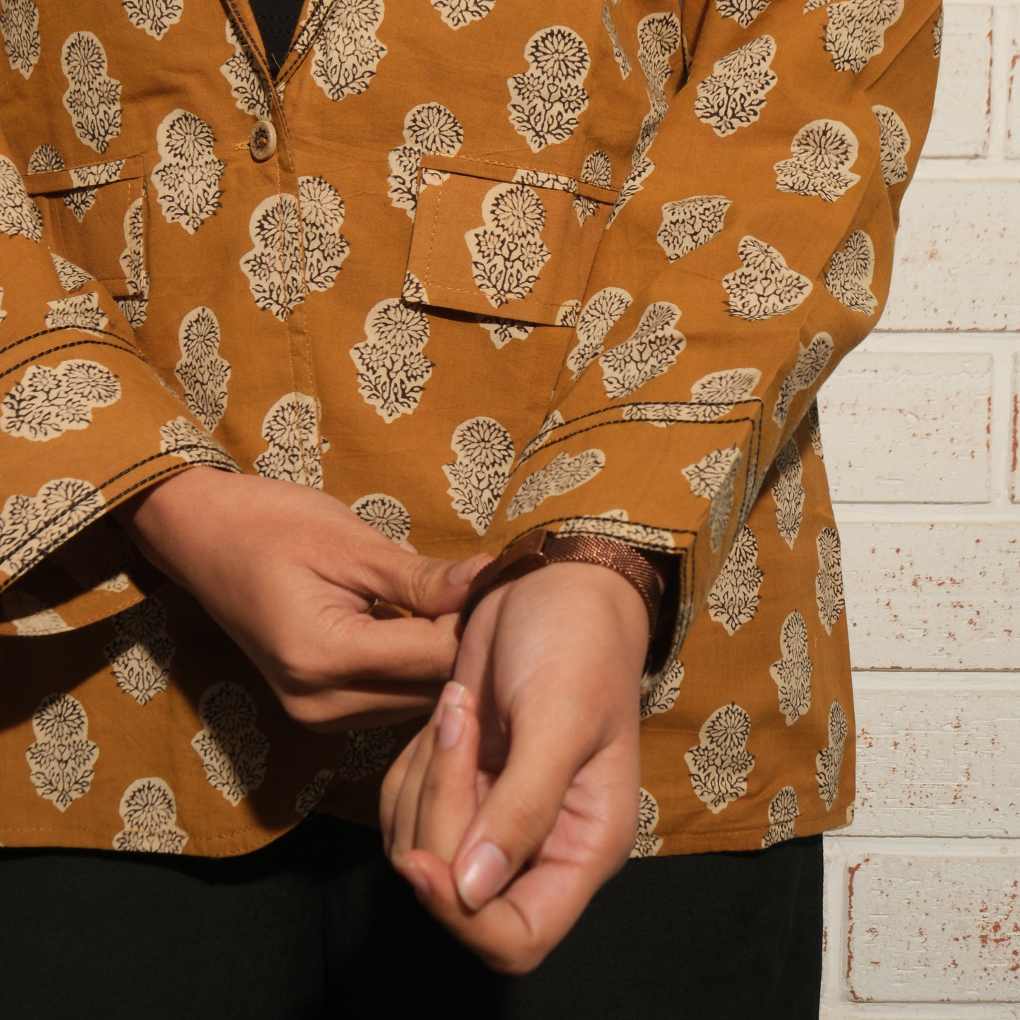 Zyra - Jacket - Mustard Yellow