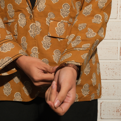 Zyra - Jacket - Mustard Yellow