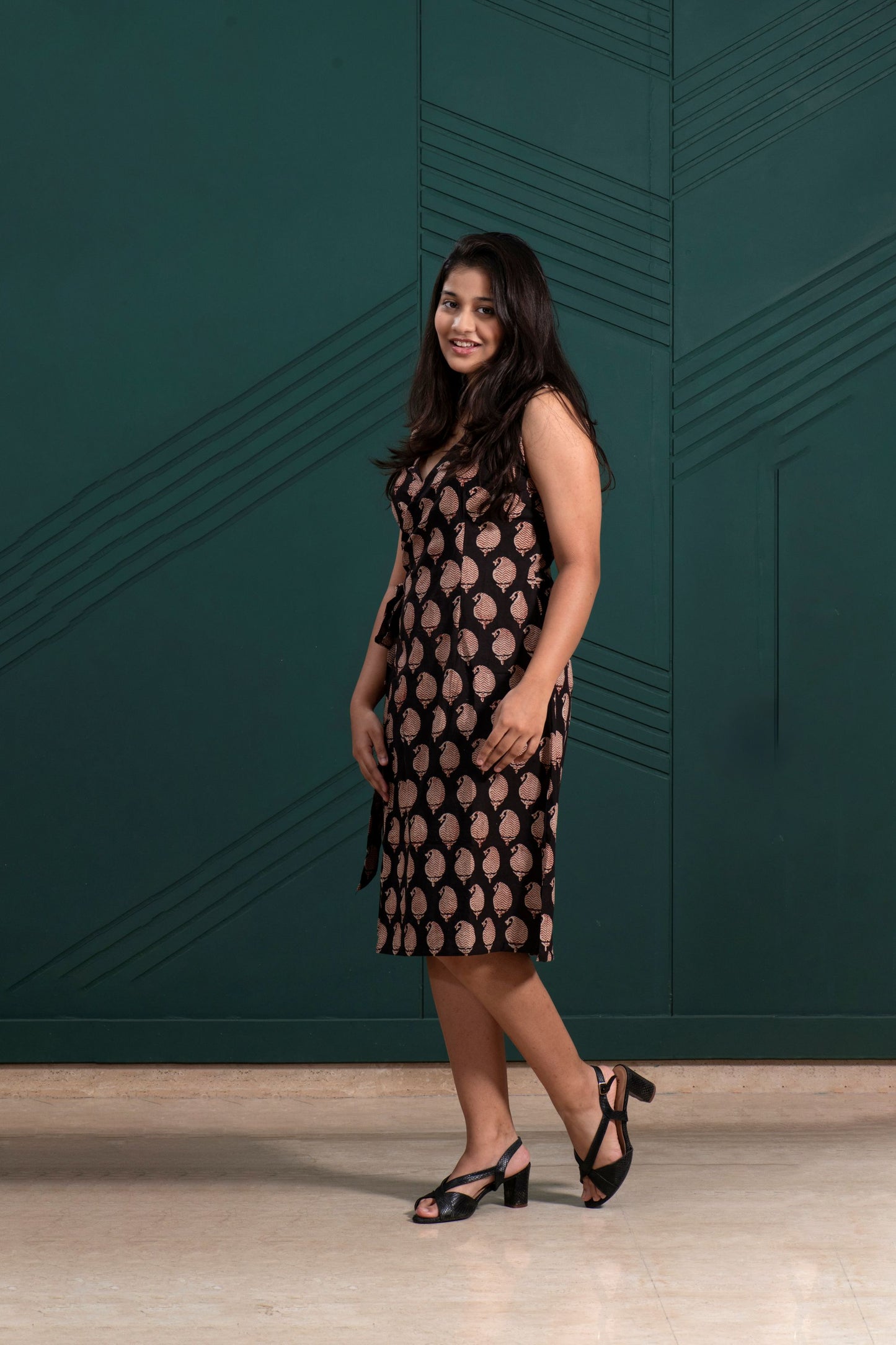 Taru- Wrap dress (Bagru)