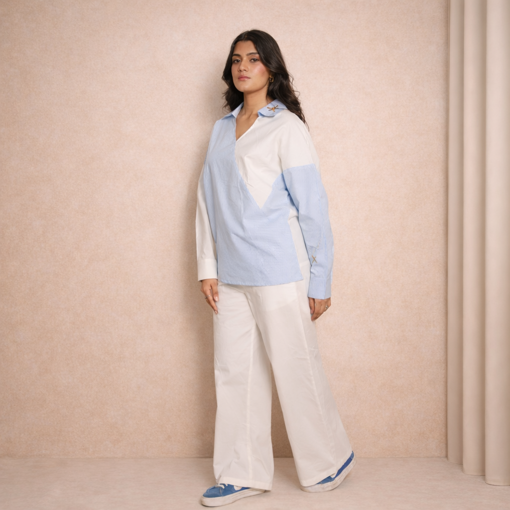 Megha Co-ord set-Shirt