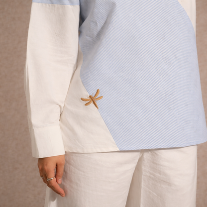 Megha Co-ord set-Shirt