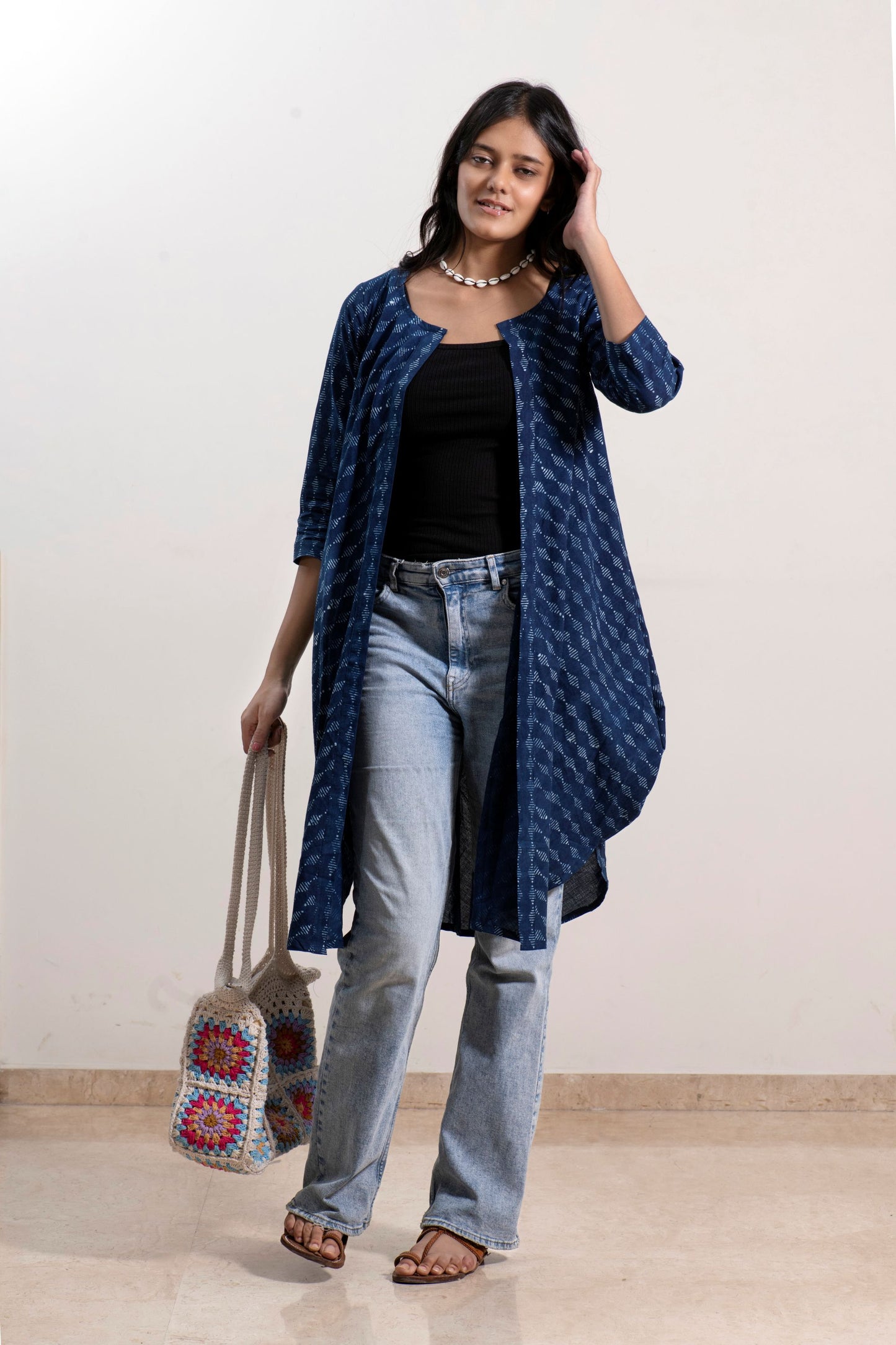 Kalika- Shrug - Indigo