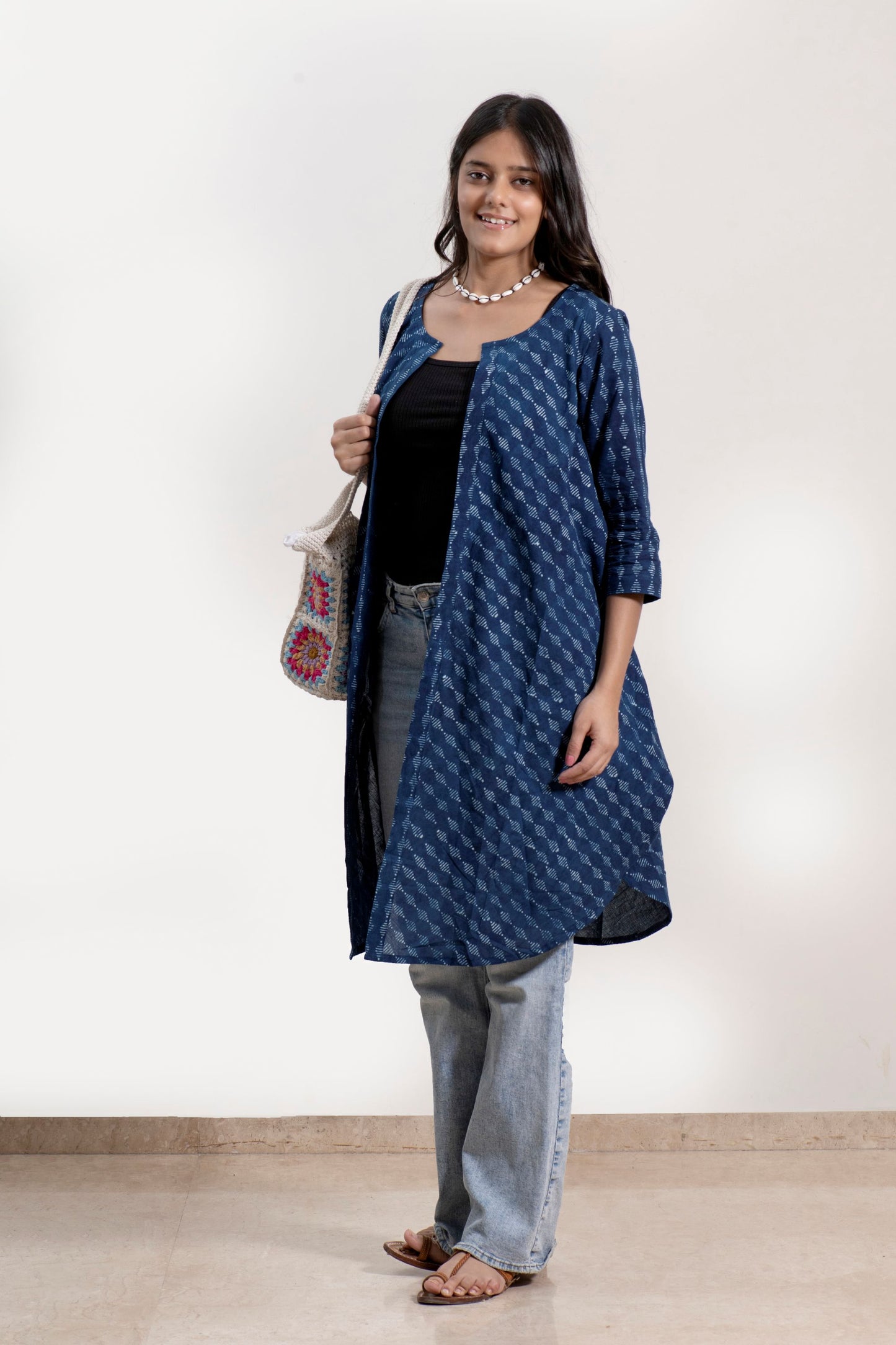 Kalika- Shrug - Indigo