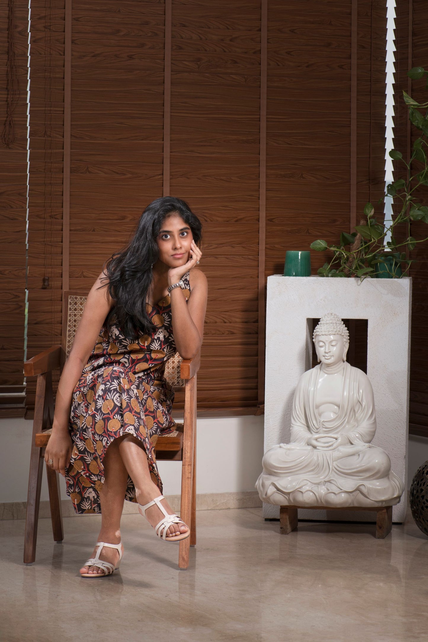 Mayuri- Long Dress- Black