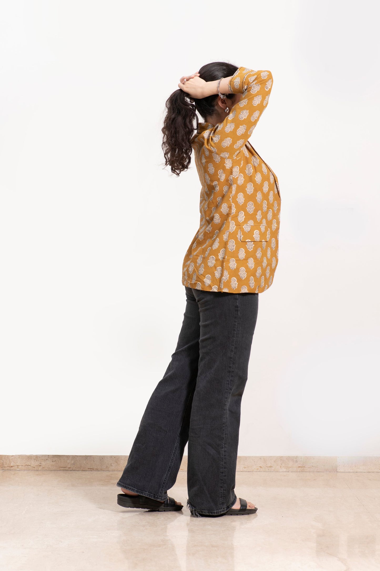 Zyra - Jacket - Mustard Yellow